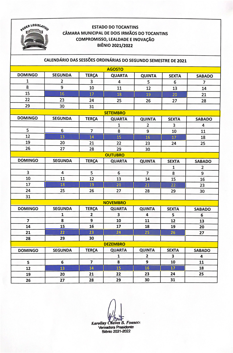 2021 - 2º Semestre