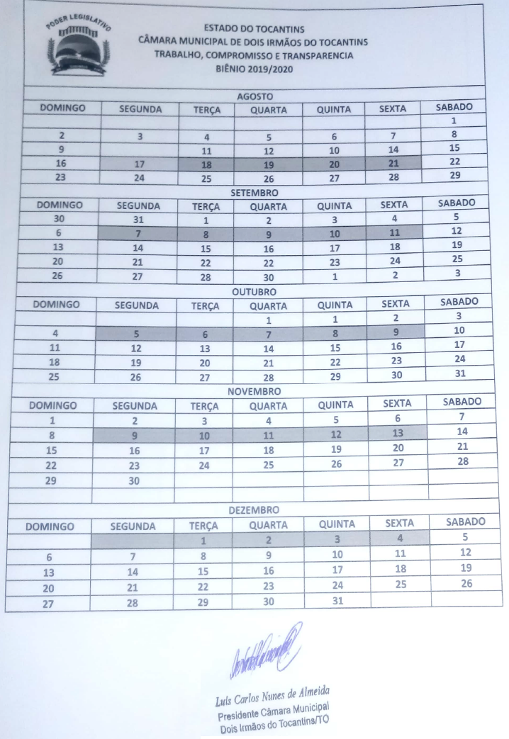 2020 - 2º Semestre 